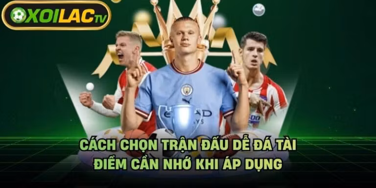 Cách Chọn Trận Đấu Dễ Đá Tài - Điểm Cần Nhớ Khi Áp Dụng